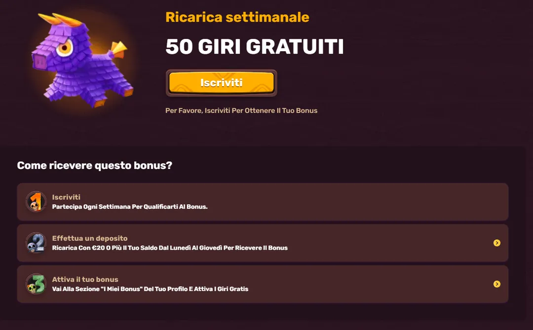 5Gringos Altri bonus